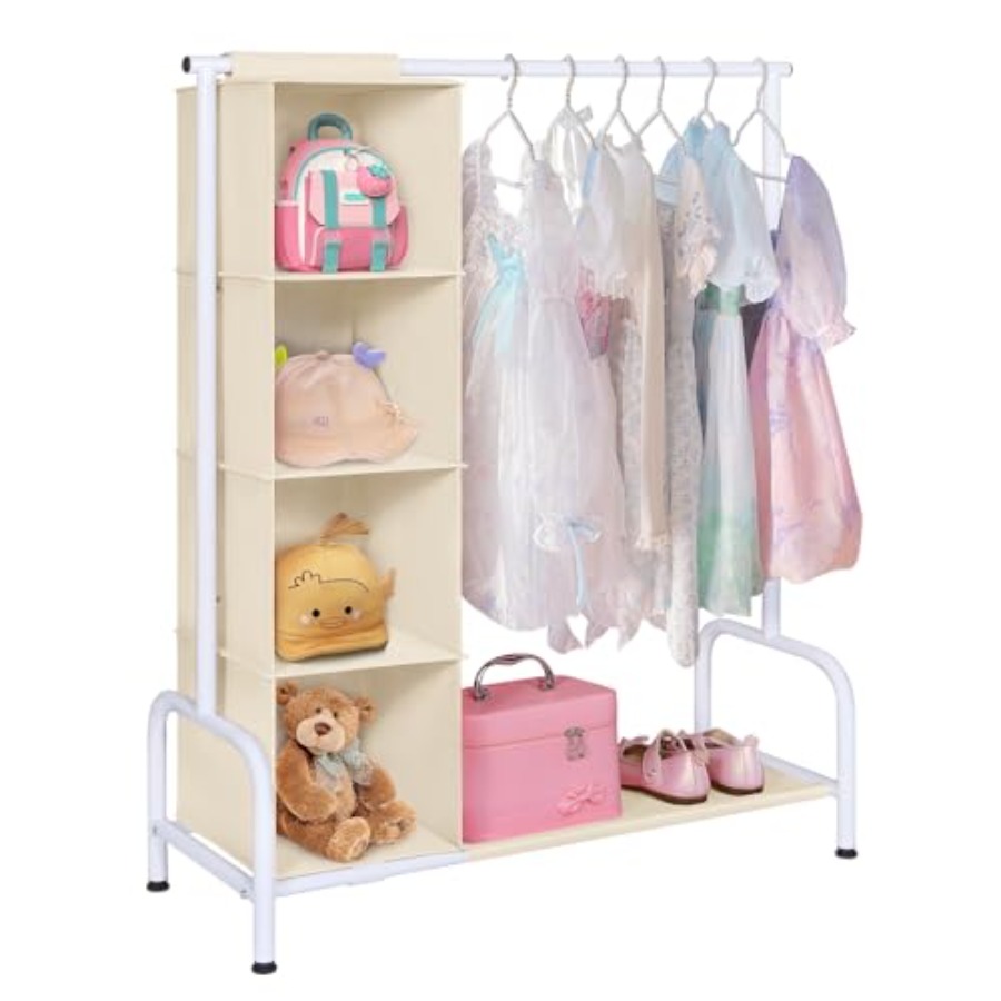 Baby Clothing Wardrobe - Clothing Rack with Hanging Organizer, Child
