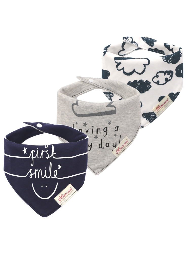 Baby Clothing Fabric - 3Pcs Baby Feeding Bib Made of