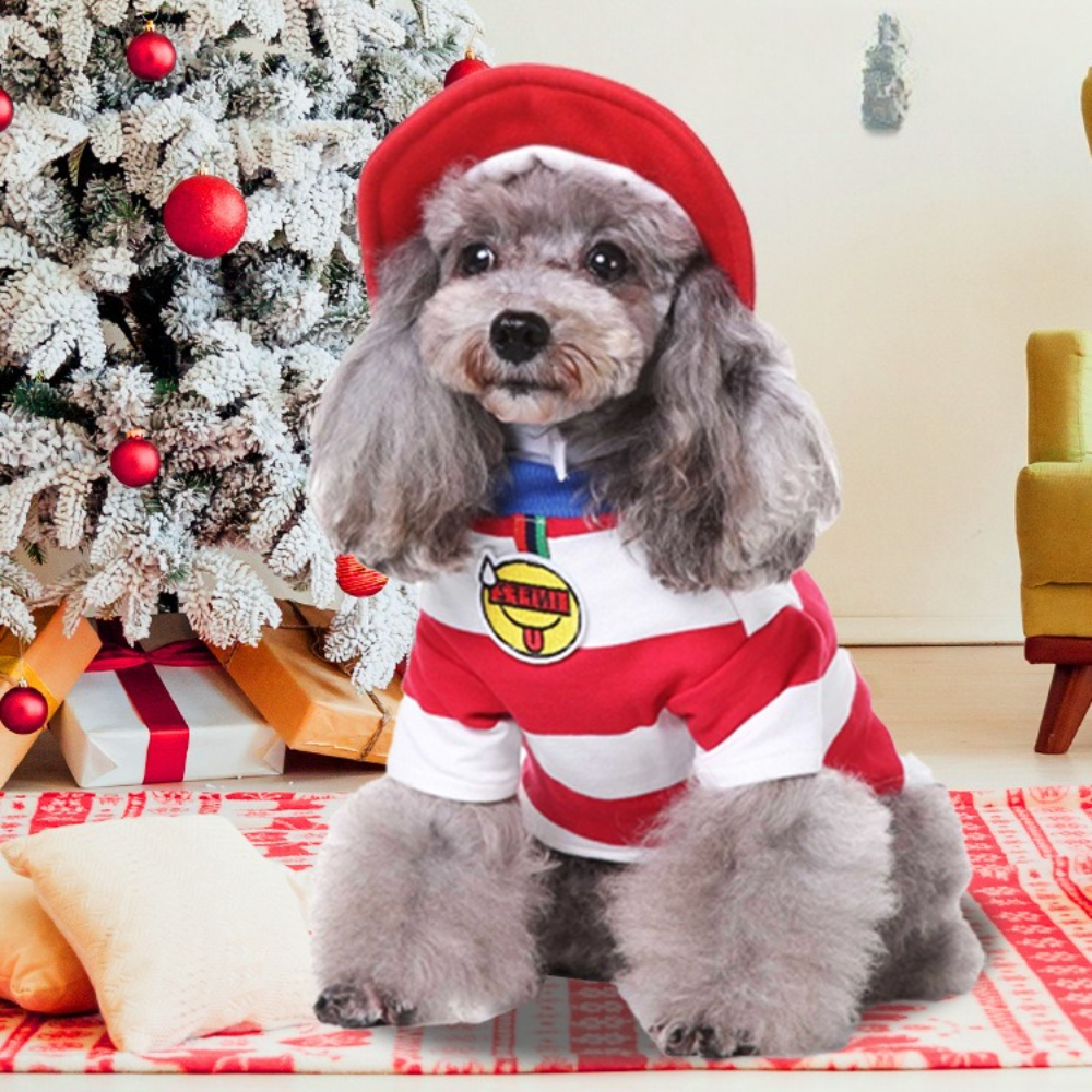 Baby Clothing Winter - Pet Christmas Cosplay Dog Clothes Santa