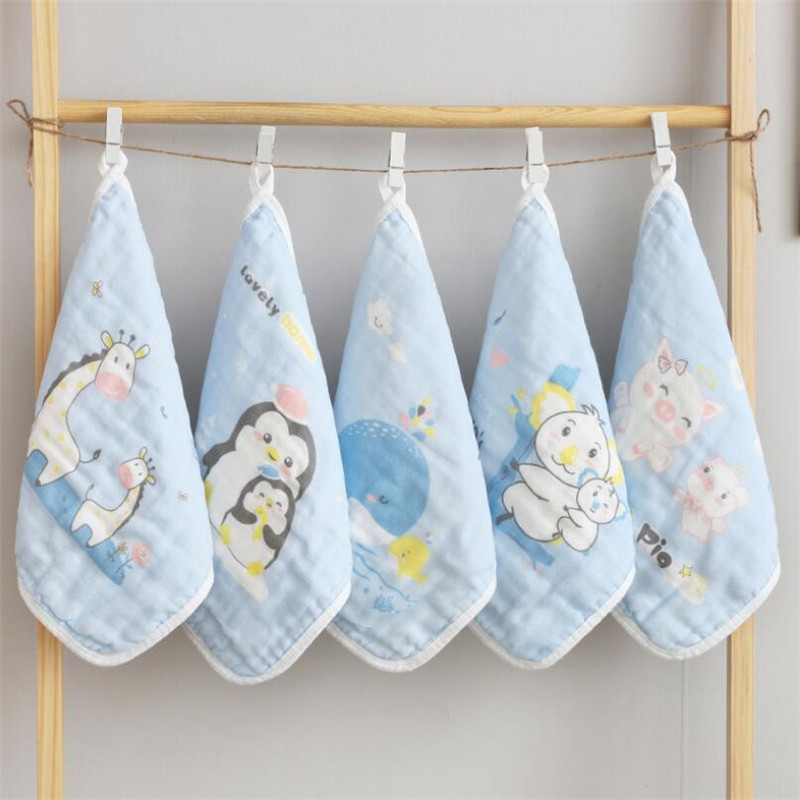 Baby Clothing Fabric - 5pcs/Set Baby Small Face Towel 6