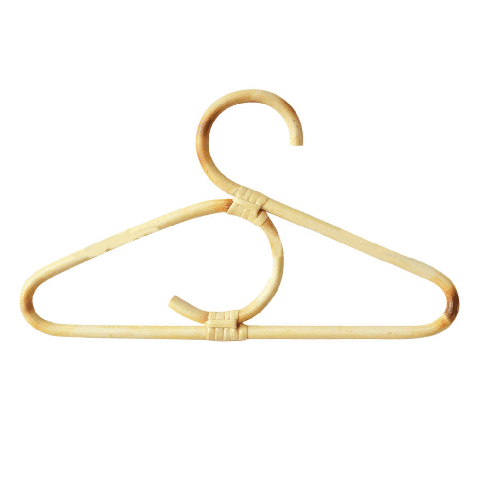1Pcs Rattan Kids Clothes Hange - Baby Clothing Drying Rack ulasan dan harga