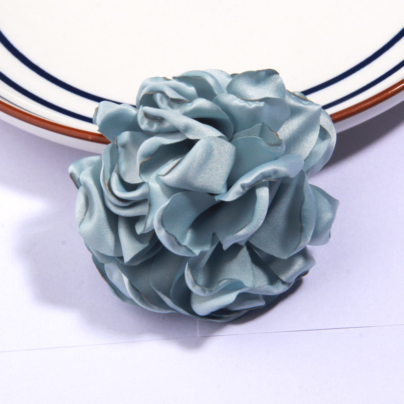 8CM Artificial Satin Rose Fabr - Baby Clothing Fabric ulasan dan harga
