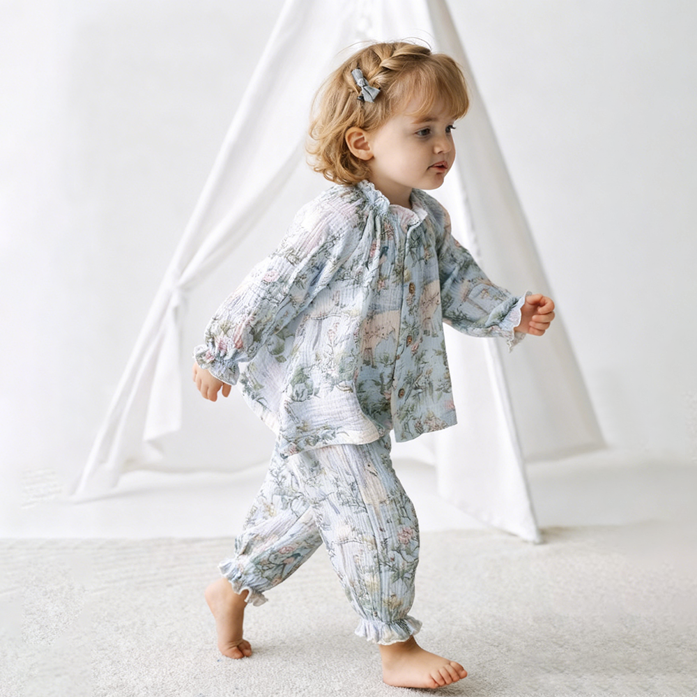 Cute Printed Toddler Baby Clot - Baby Clothing Organic Cotton ulasan dan harga