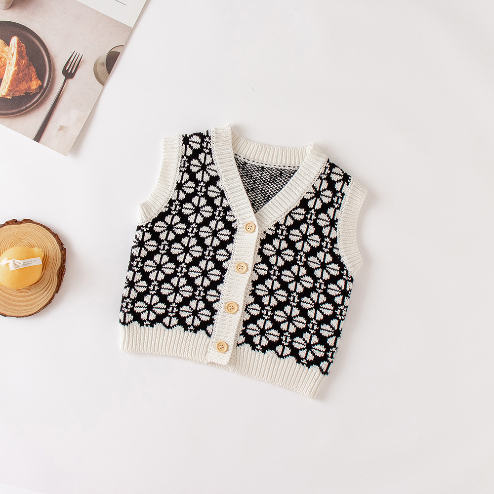 2025 Spring and Autumn New Gir - Knit Cardigan Infant ulasan dan harga