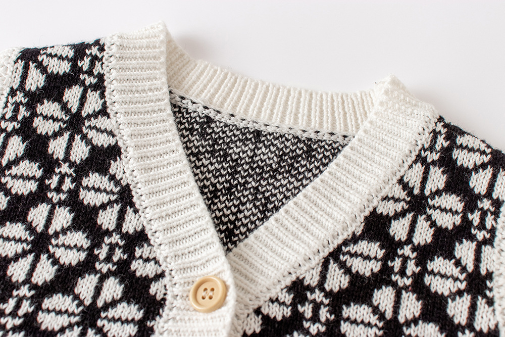 2025 Spring and Autumn New Gir - Knit Cardigan Infant ulasan dan harga