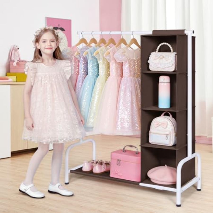 Clothing Rack with Hanging Org - Baby Clothing Wardrobe ulasan dan harga