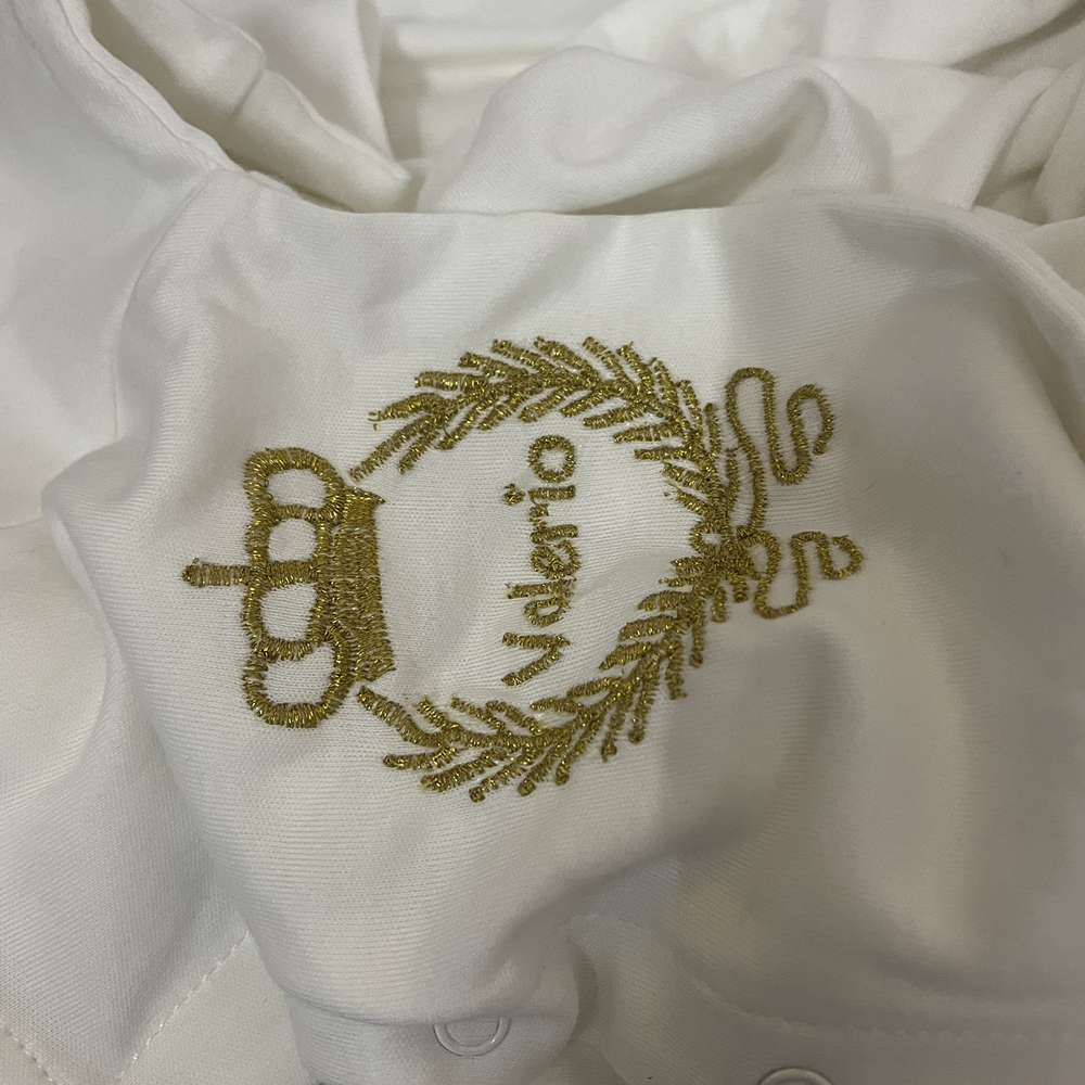 Embroidery Work payment Custom - Baby Clothing Organic Cotton ulasan dan harga