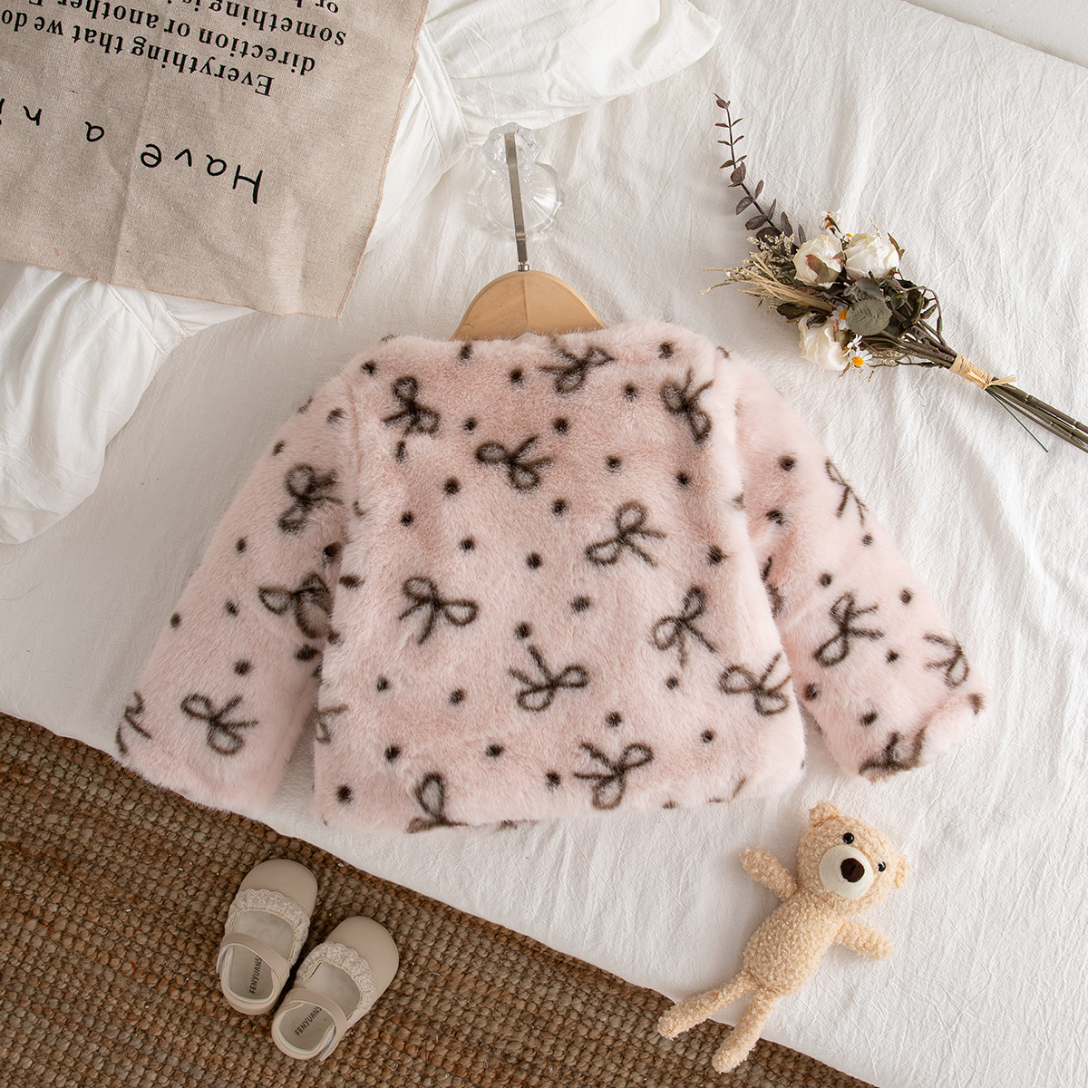 Children's Clothing Winter Bow - Baby Clothing Winter ulasan dan harga