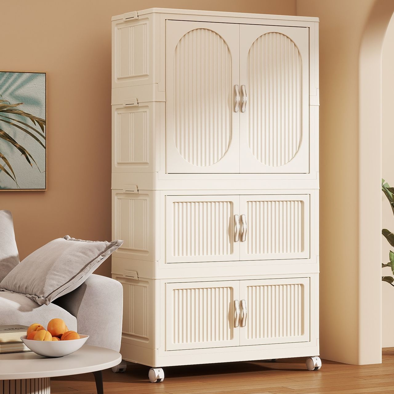 Simple wardrobe for home use b - Baby Clothing Wardrobe ulasan dan harga