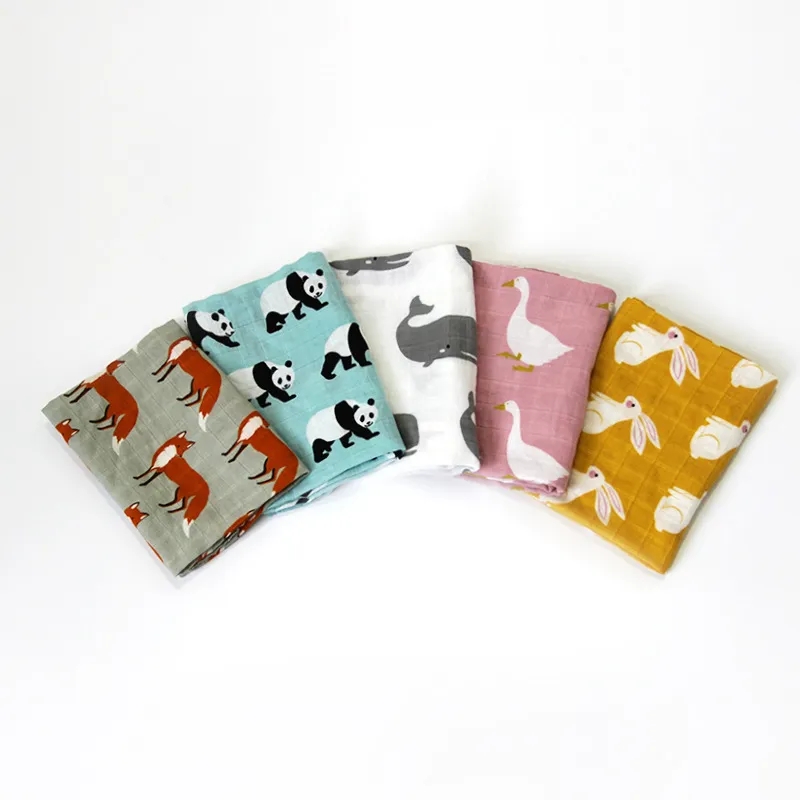 Newborn Blankets Bamboo Bath T - Baby Clothing Organic Cotton ulasan dan harga