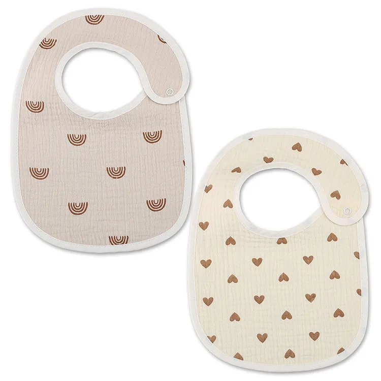 2pcs/set Waterproof Baby Bibs  - Baby Clothing Fabric ulasan dan harga