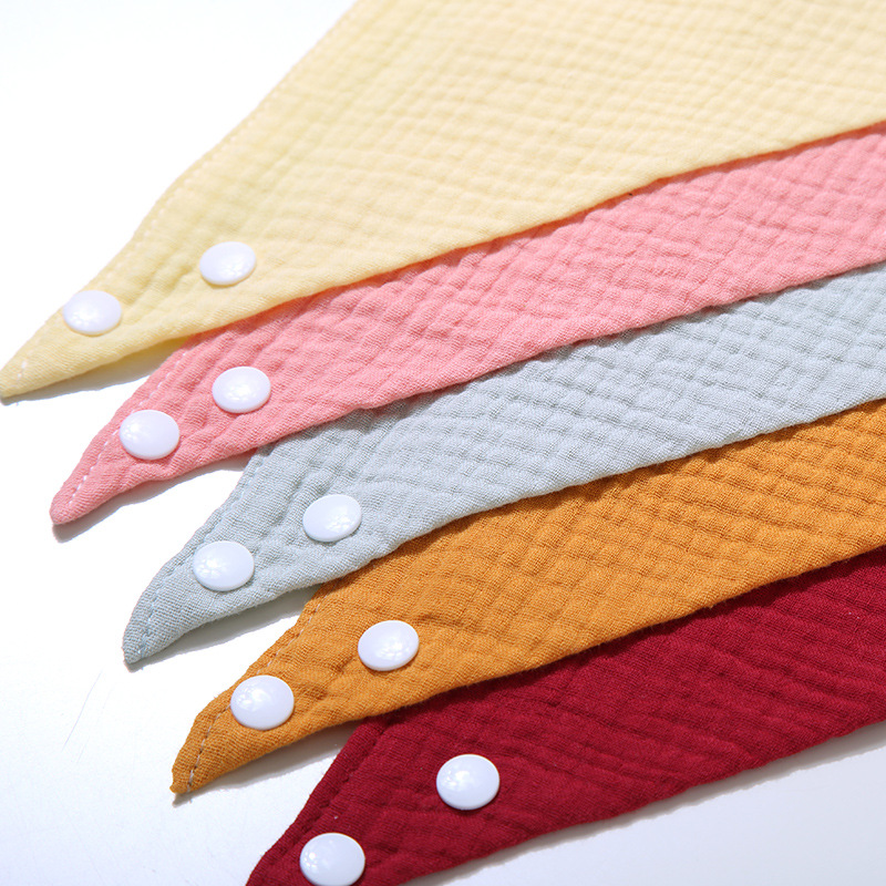 Soft Cotton Triangle Scarf Sol - Baby Clothing Fabric ulasan dan harga