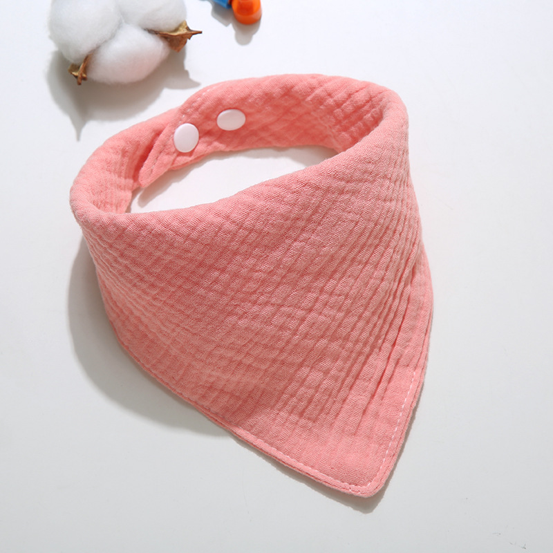 Soft Cotton Triangle Scarf Sol - Baby Clothing Fabric ulasan dan harga