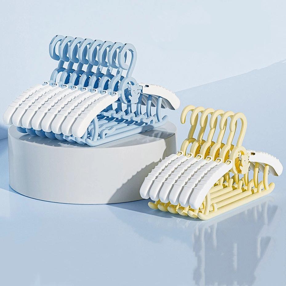 10 Pcs Kids Home Clothes Hange - Baby Clothing Drying Rack ulasan dan harga