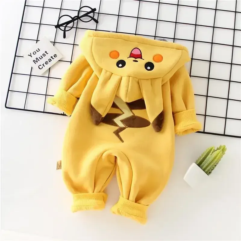 New Cute Cartoon Pokemon Pikac - Baby Clothing Winter ulasan dan harga
