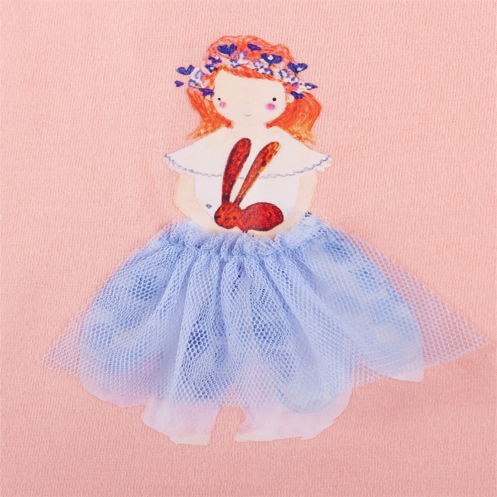 Summer Short Sleeve Girls Dres - Baby Clothing Drawing ulasan dan harga
