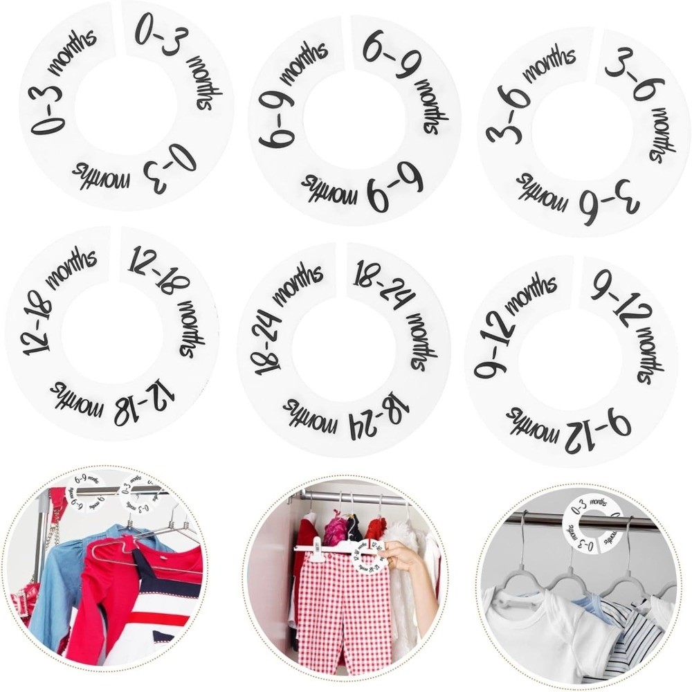 68/9Pcs Organizing Hangers Bab - Baby Clothing Wardrobe ulasan dan harga