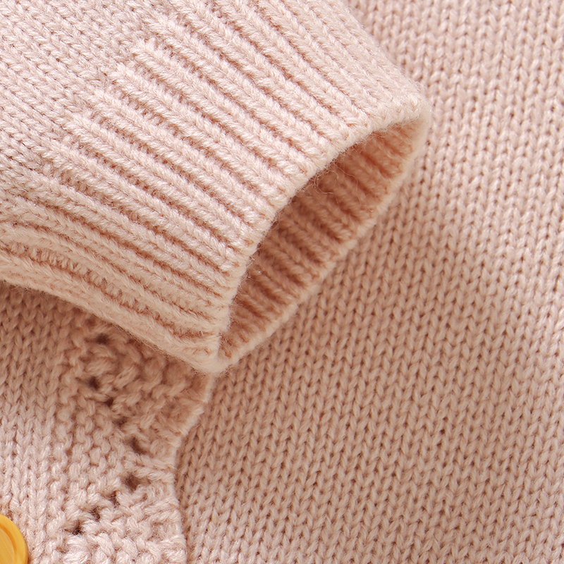 Pink Baby Girl Floral Sweaters - Knit Cardigan Infant ulasan dan harga