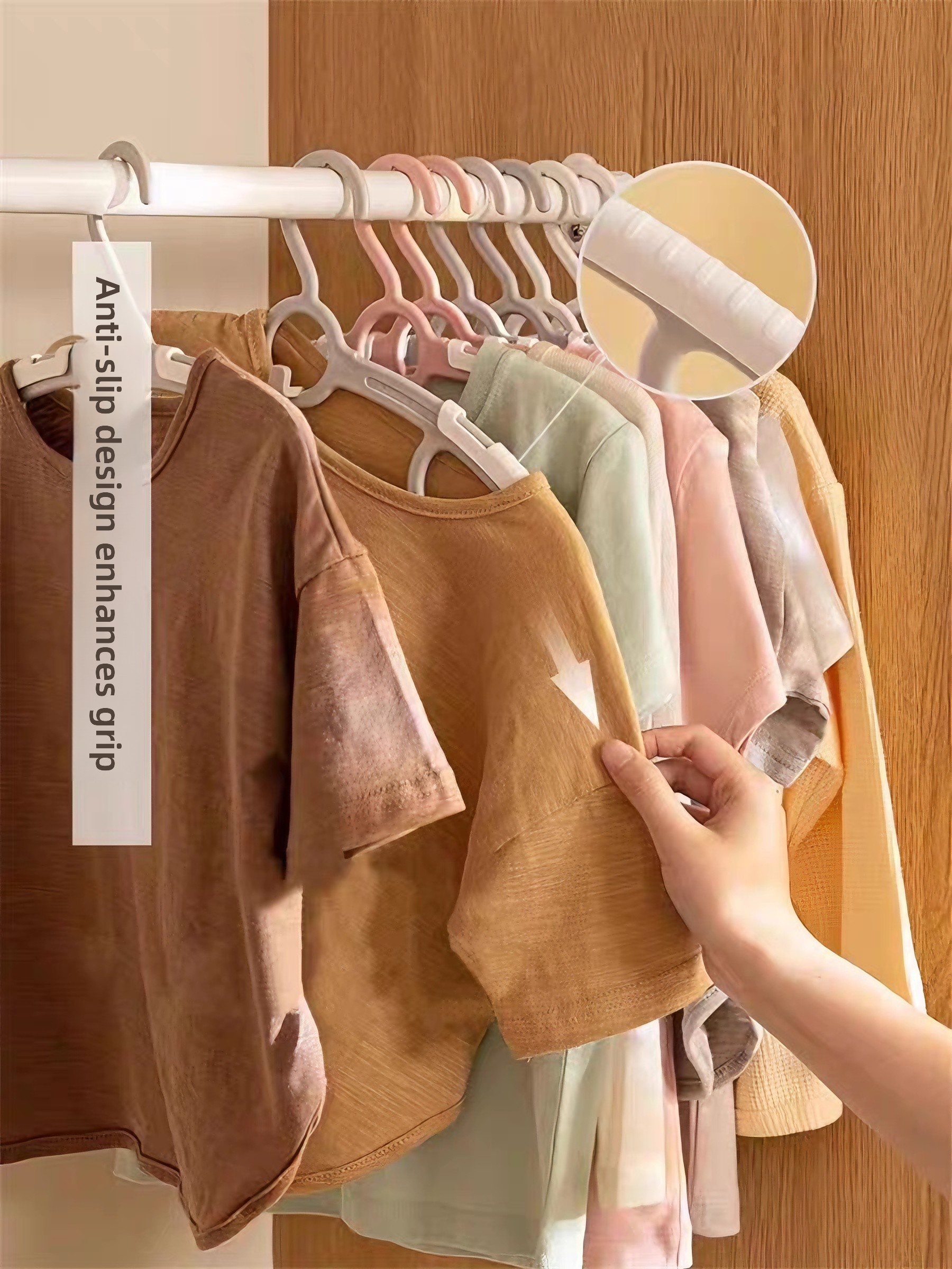 Children's Non-Slip Clothes Ha - Baby Clothing Drying Rack ulasan dan harga