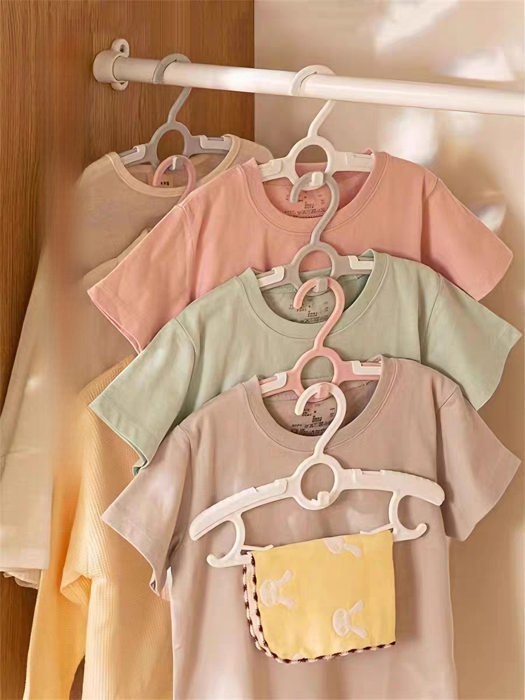 Children's Non-Slip Clothes Ha - Baby Clothing Drying Rack ulasan dan harga