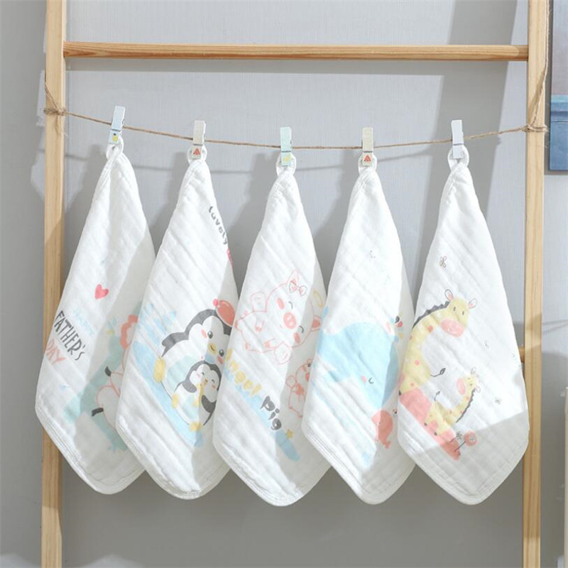 5pcs/Set Baby Small Face Towel - Baby Clothing Fabric ulasan dan harga