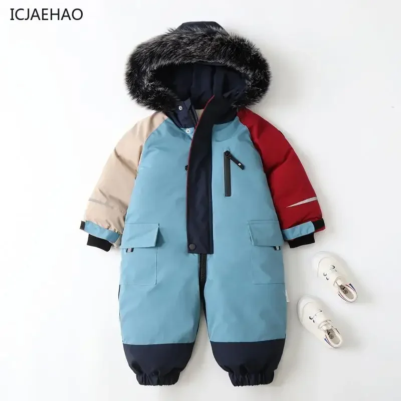 2025 Children Jumpsuits Thick  - Baby Clothing Winter ulasan dan harga