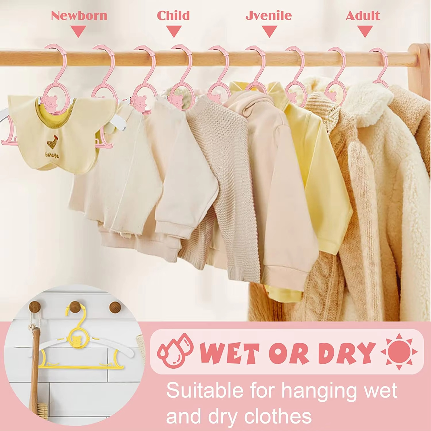 10Pack Anti-Slip Baby Clothes  - Baby Clothing Wardrobe ulasan dan harga