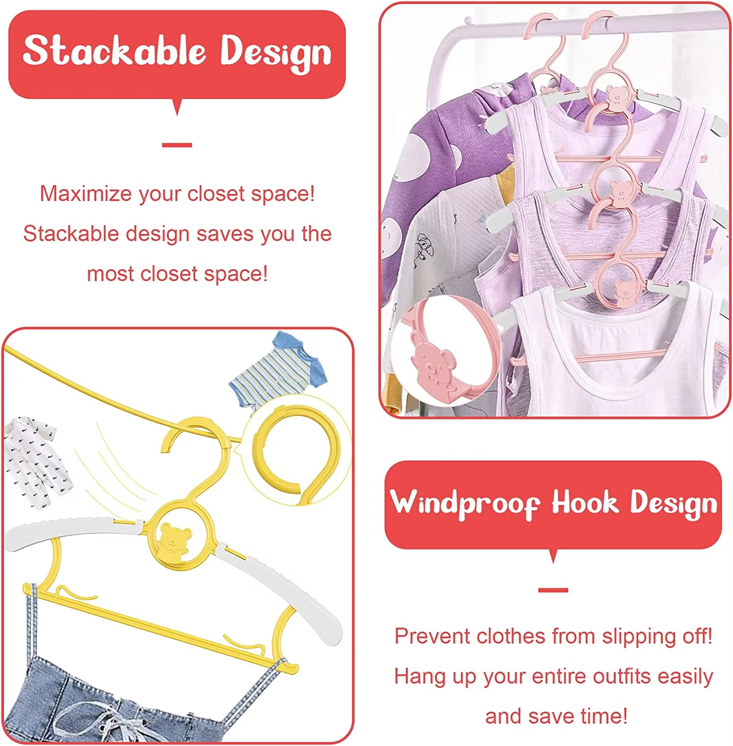 10Pack Anti-Slip Baby Clothes  - Baby Clothing Wardrobe ulasan dan harga