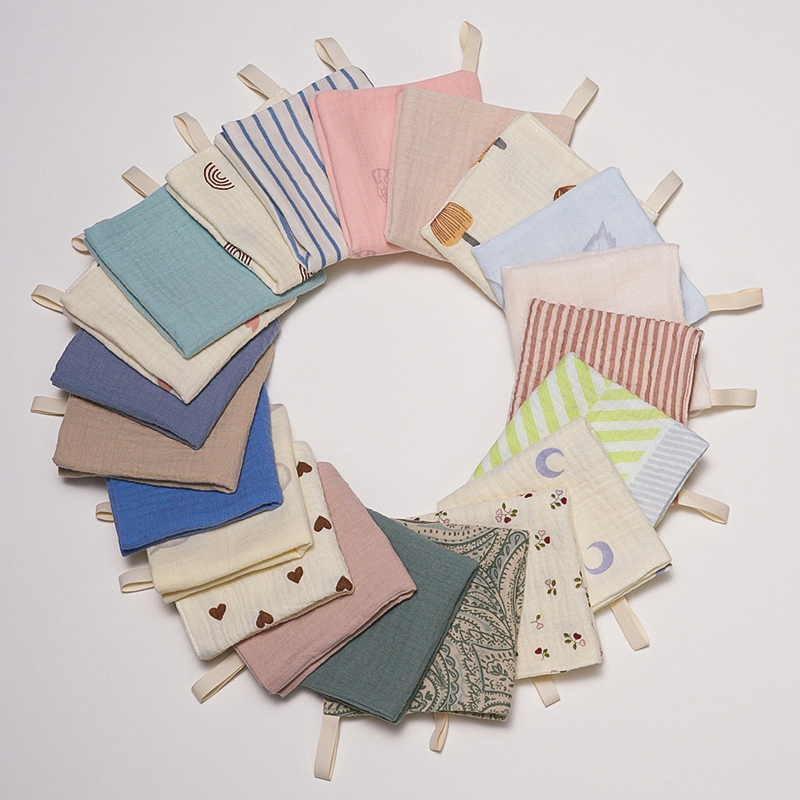 5/10pc Random Color Soft Cotto - Baby Clothing Fabric ulasan dan harga