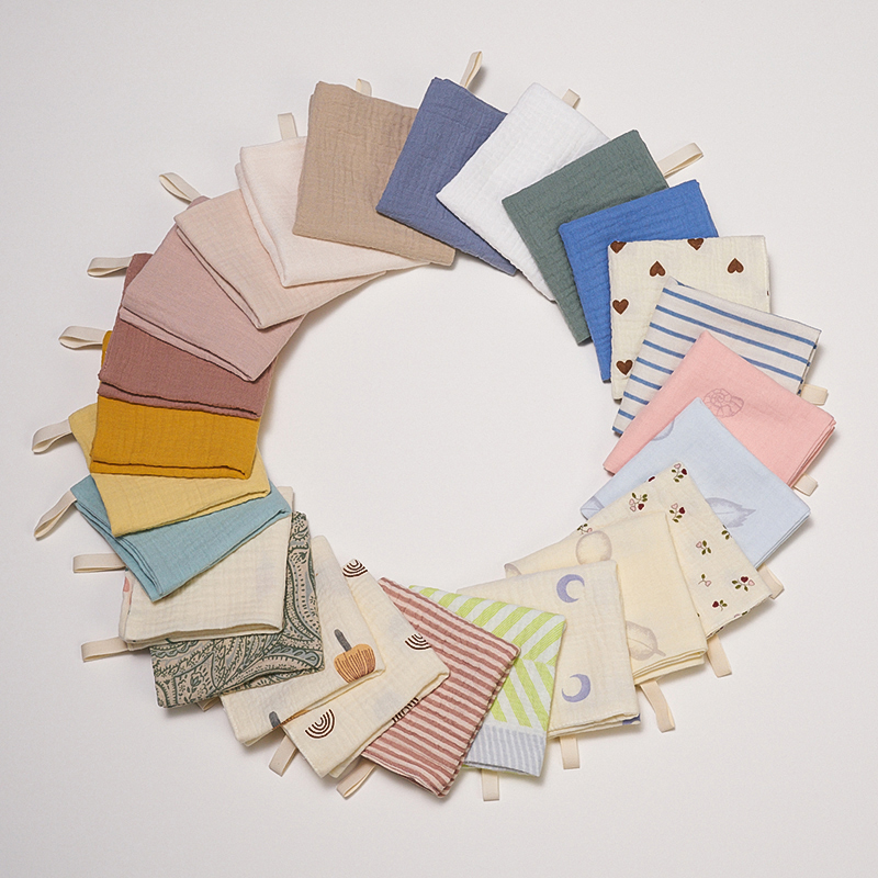 5/10pc Random Color Soft Cotto - Baby Clothing Fabric ulasan dan harga