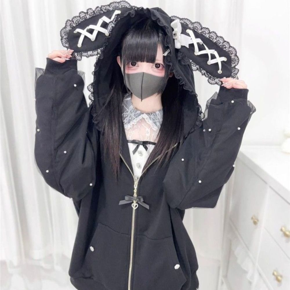 Long Sleeve Strapped Rabbit Ea - Knit Cardigan Infant ulasan dan harga