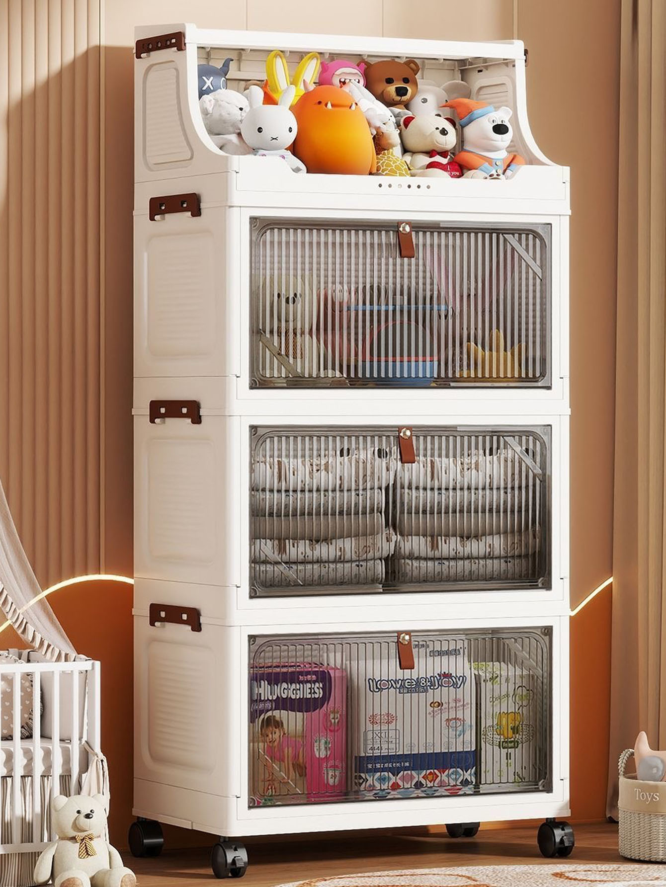 Simple wardrobe for home use b - Baby Clothing Wardrobe ulasan dan harga