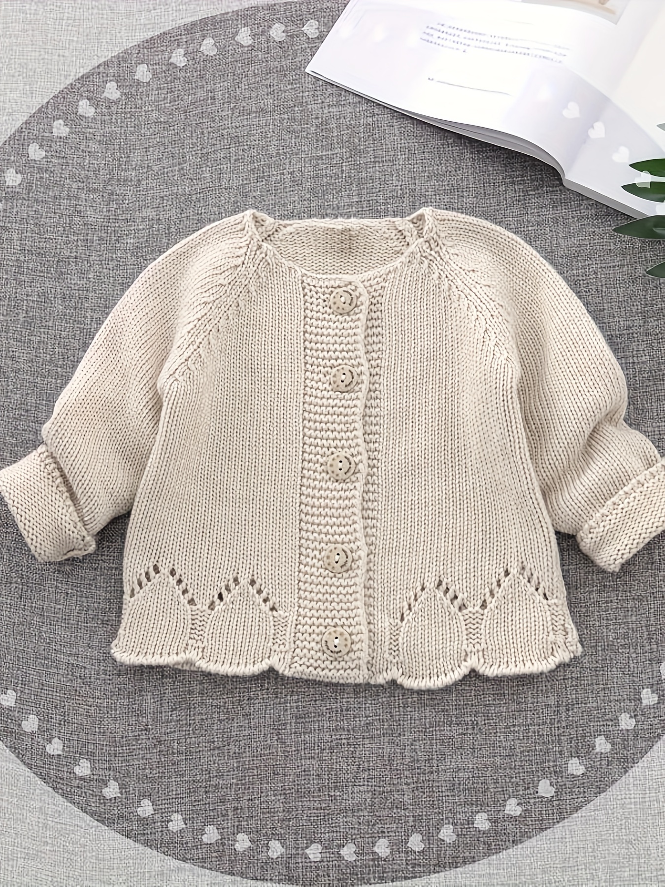 Baby Knitwear Cardigan, Girl's - Knit Cardigan Infant ulasan dan harga