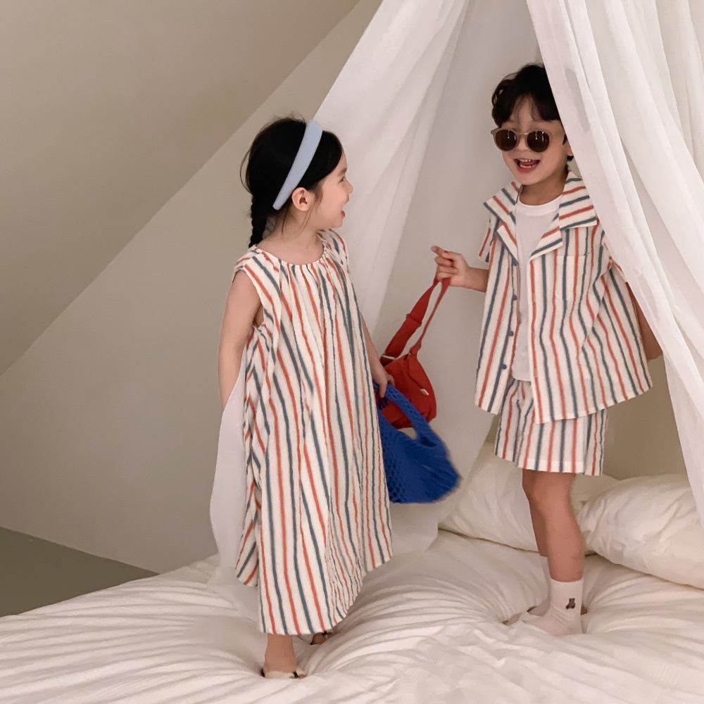 Children Boys Striped Thin Car - Knit Cardigan Infant ulasan dan harga