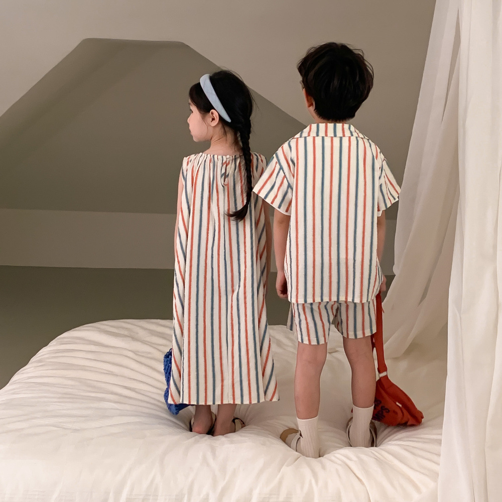 Children Boys Striped Thin Car - Knit Cardigan Infant ulasan dan harga