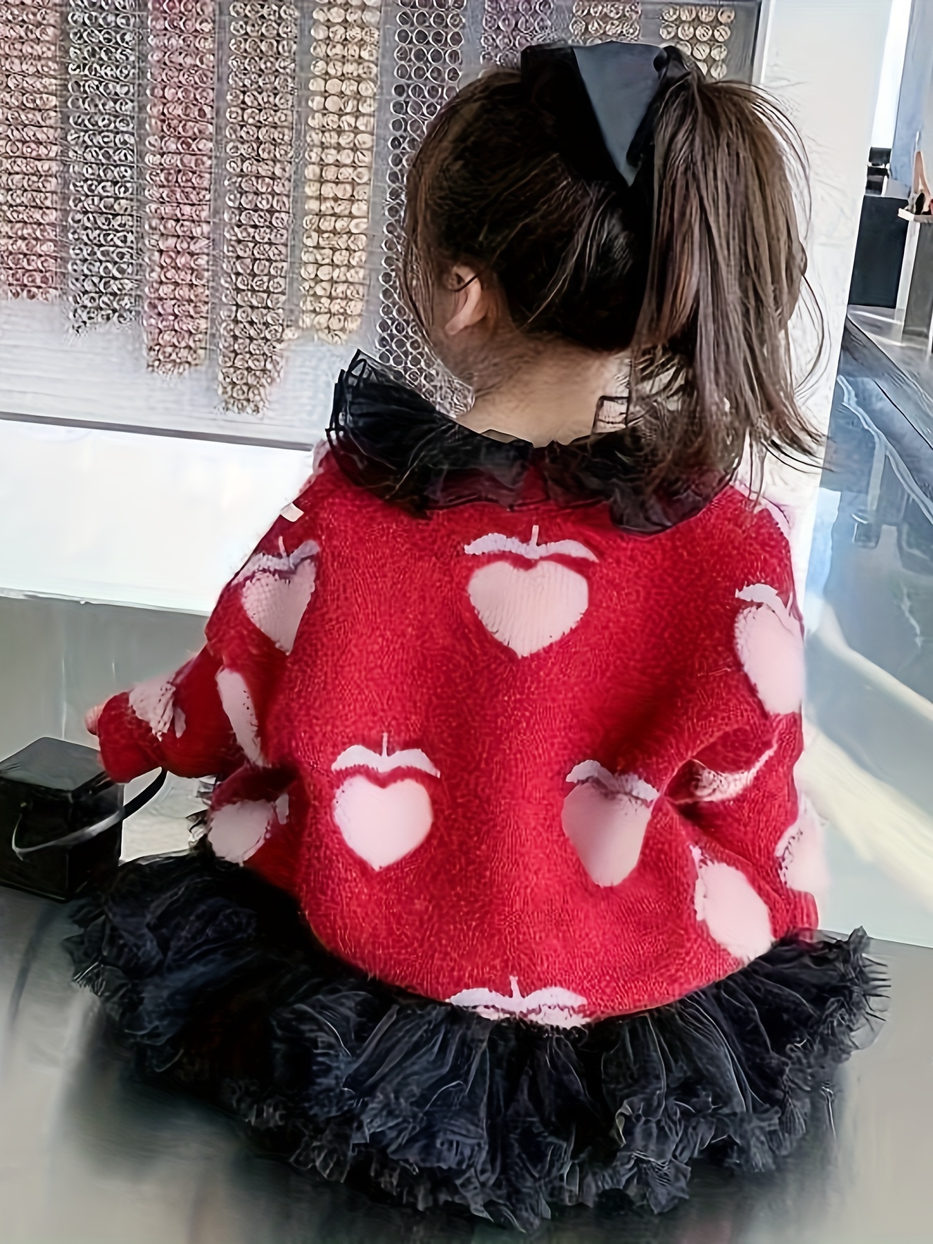 Girls' Knitted Cardigan Spring - Knit Cardigan Infant ulasan dan harga