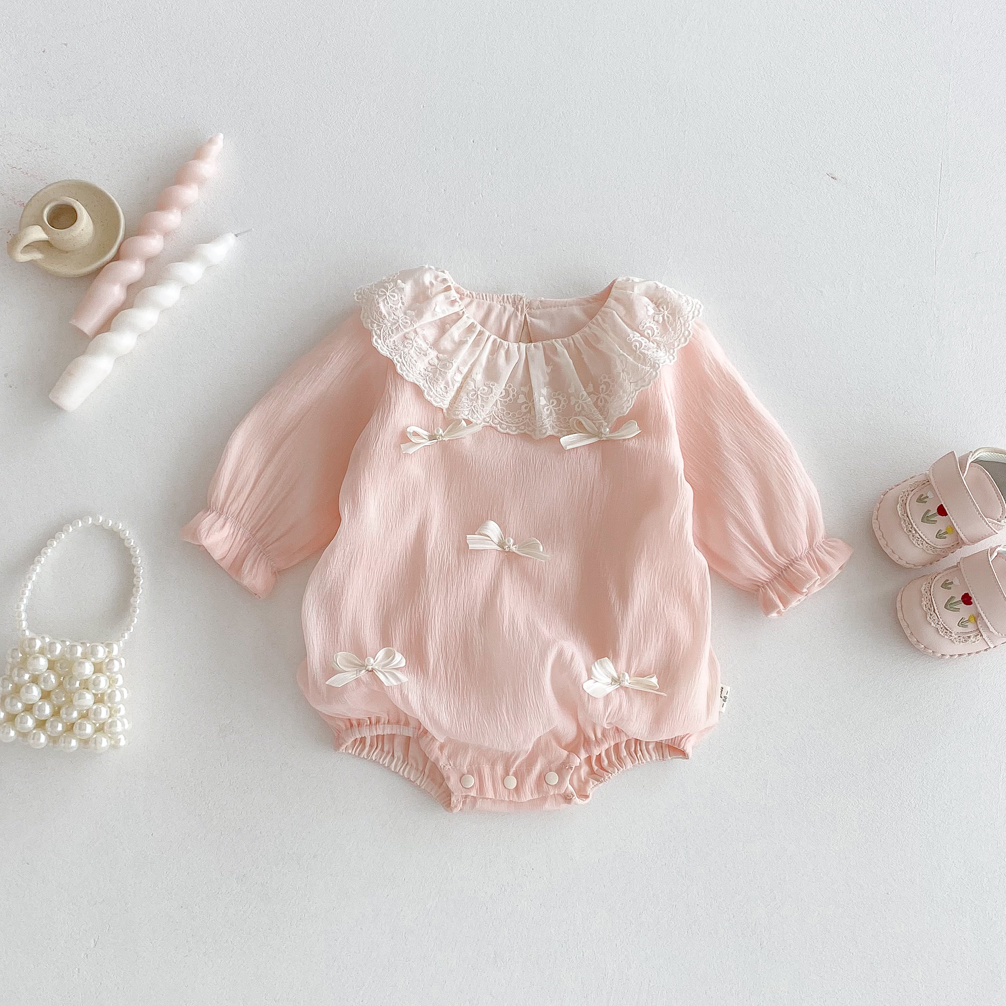 Autumn baby girl pit Striped c - Knit Cardigan Infant ulasan dan harga
