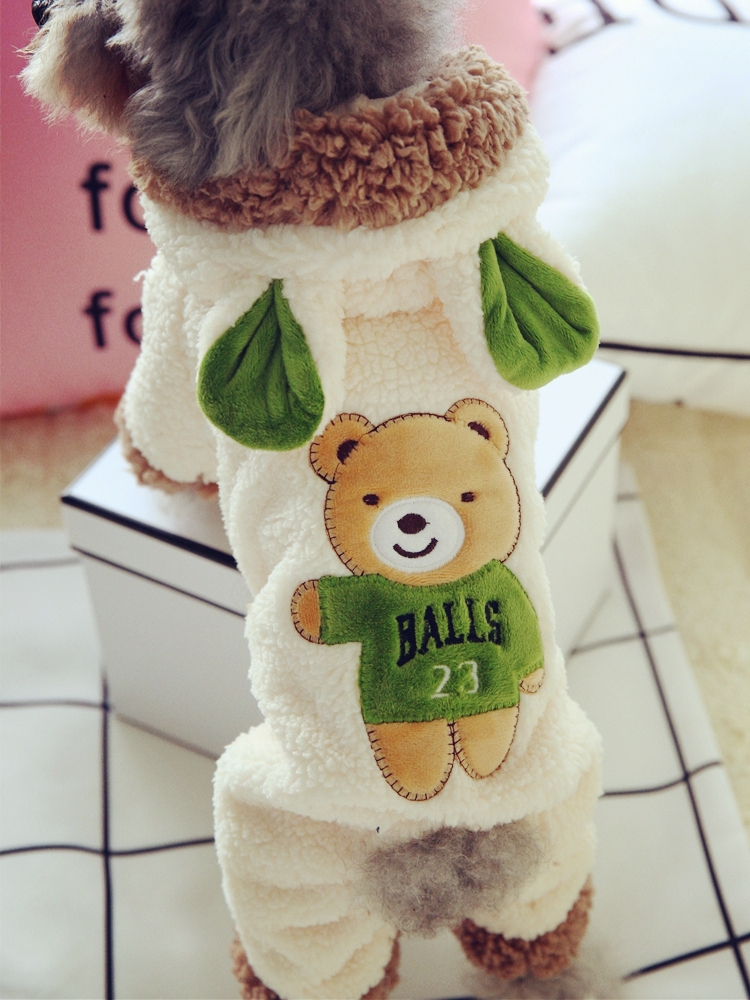 New Funny Dog Costume Cute Bea - Baby Clothing Winter ulasan dan harga
